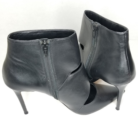 DUNE London Adrianne Leather Stiletto Boots - Picture 2 of 7